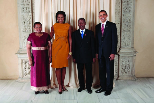 Pakalitha_Mosisili_with_Obamas